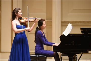 Young Croatian violinist Blaskovic performs at Carnegie Hall