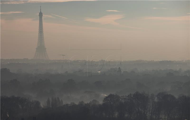 FRANCE PARIS POLLUTION