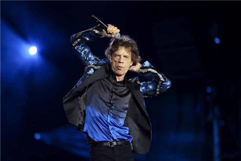 FILE BRAZIL BRITAIN MUSIC JAGGER BABY