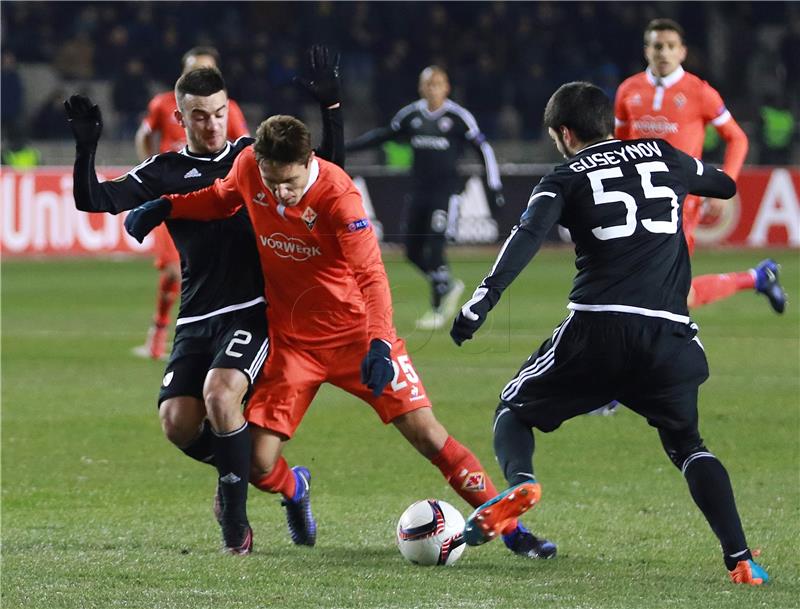 AZERBAIJAN SOCCER UEFA EUROPA LEAGUE