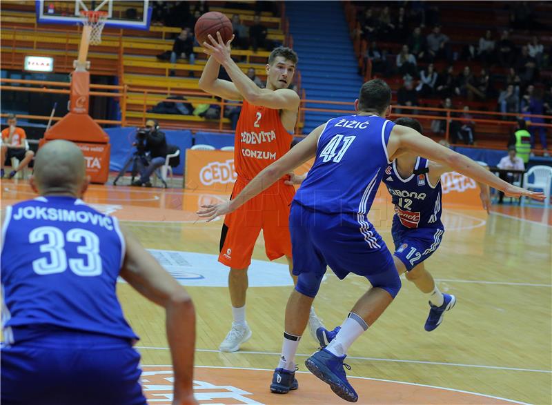 Košarka: Cedevita - Cibona