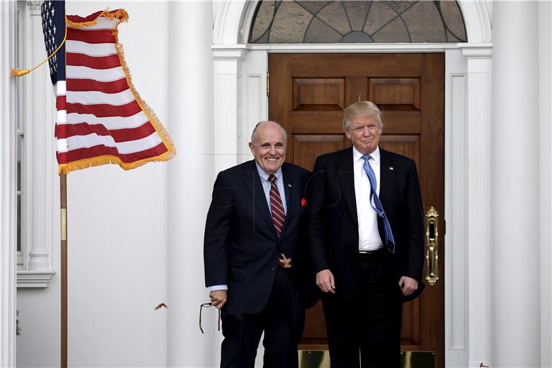 Giuliani odustao od mjesta u Trumpovoj administraciji