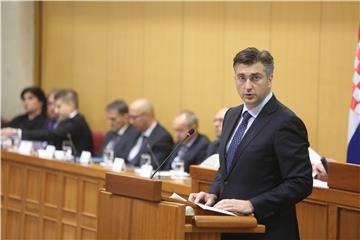 Plenković Saboru: Proračun bitan iskorak u ostvarenju društvene solidarnosti