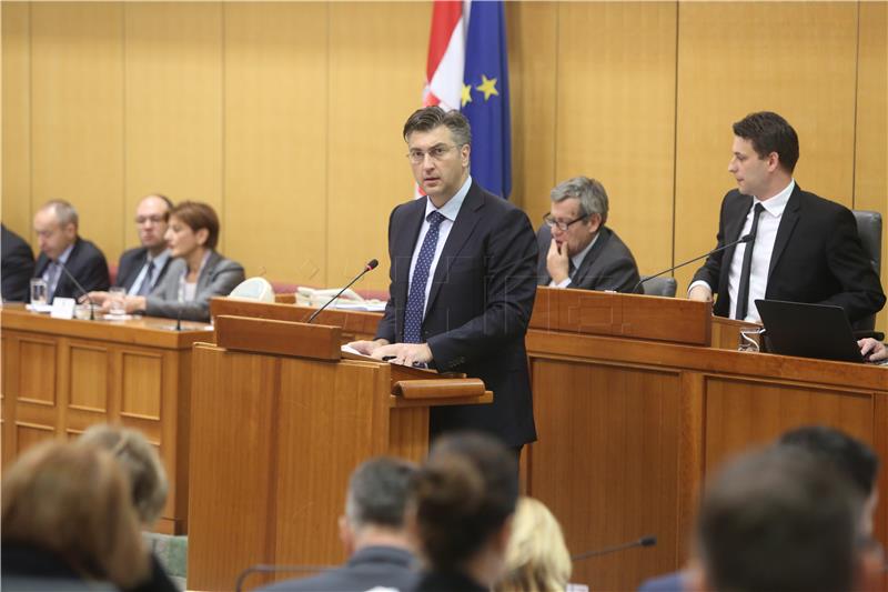 Plenković: Proračun je kvalitetan, racionalan i održiv