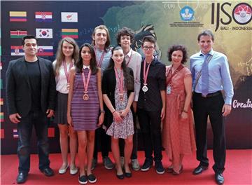 Croats bag 1 silver and 5 bronze medals at Int'l Junior Science Olympiad