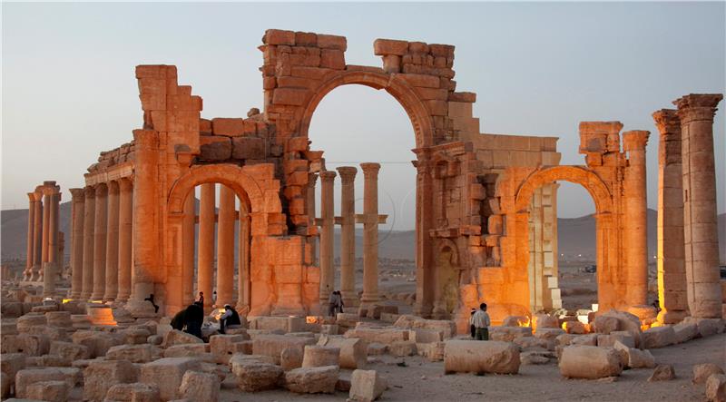 FILE SYRIA PALMYRA CONFLICT