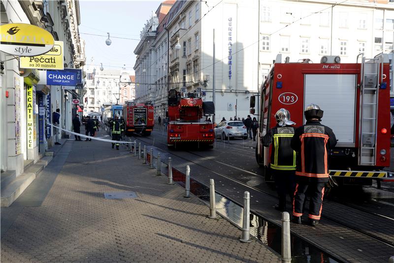 Zagreb: Eksplozija i požar u Praškoj ulici, policija još utvrđuje okolnosti