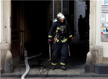 Zagreb: Eksplozija i požar u Praškoj ulici, policija još utvrđuje okolnosti