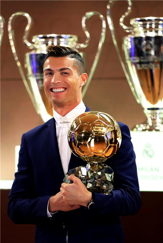 SPAIN SOCCER BALLON D'OR 2016