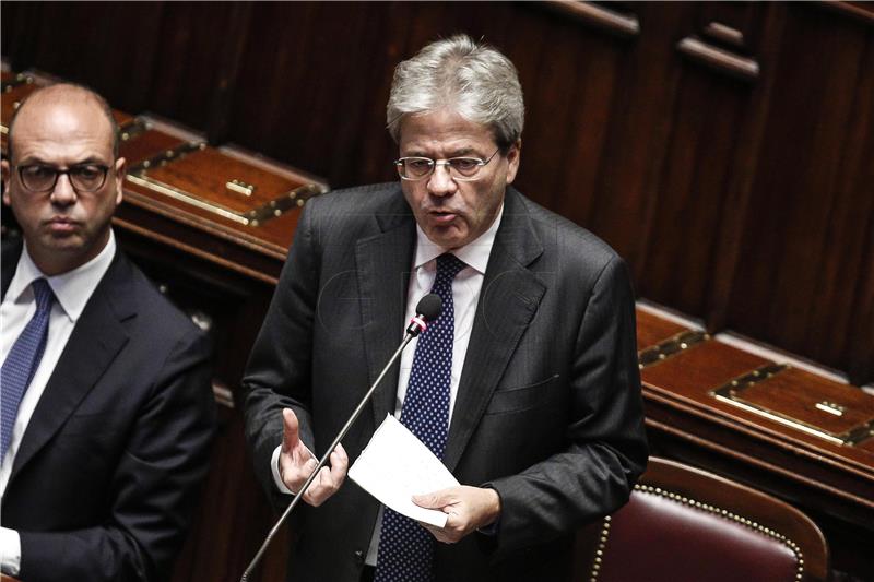 ITALY GOVERNMENT GENTILONI