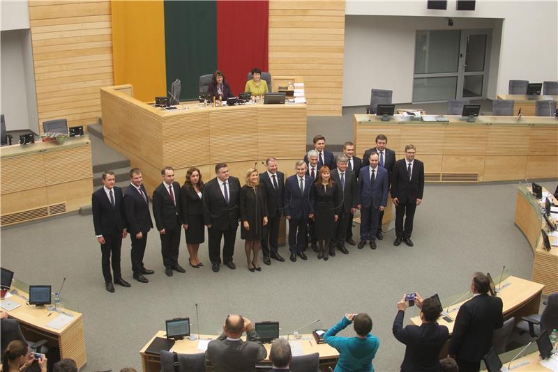 LITHUANIA NEW GOVERNMENT