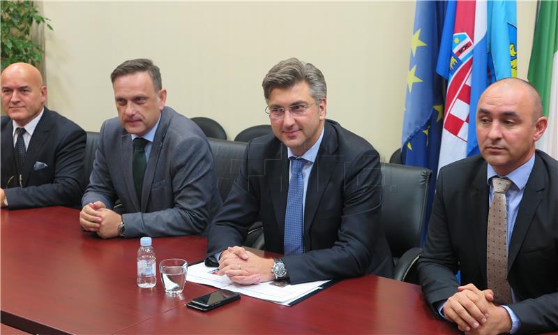 Plenković: Za Istarsku županiju bitni gradnja pulske bolnice, dovršetak Istarskog ipsilona