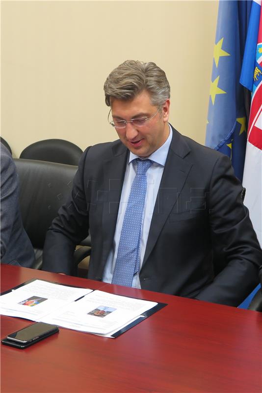 Premijer Plenković u Pazinu