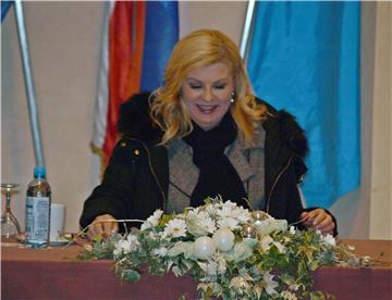 Kolinda Grabar-Kitarović u Ludbregu 