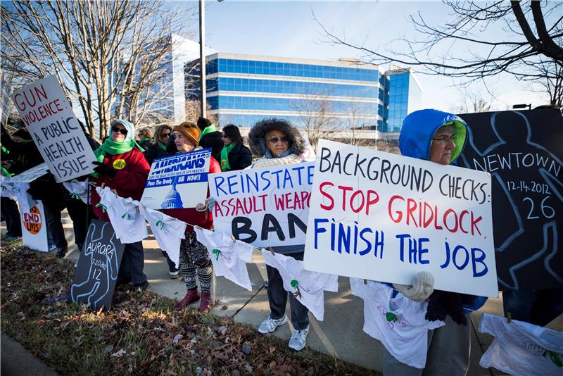 USA PROTEST NRA GUNS