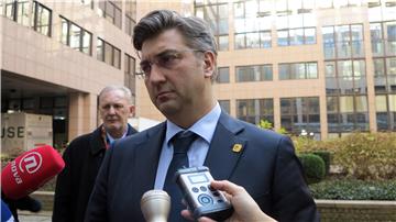 Predsjednika Vlade Plenković u Bruxellesu