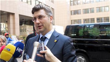 Predsjednika Vlade Plenković u Bruxellesu