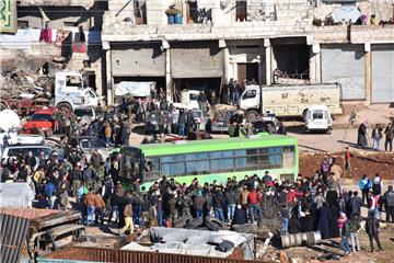 SYRIA UNREST ALEPPO EVACUATION