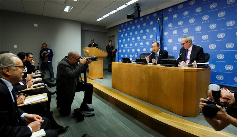 USA NEW YORK UNITED NATIONS SG FINAL PRESS CONFERENCE