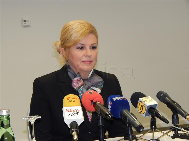 Grabar-Kitarovic: Varazdin, Medjimurje counties prove quality of county-based territorial make-up