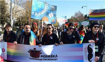 MONTENEGRO PODGORICA GAY PRIDE MARCH