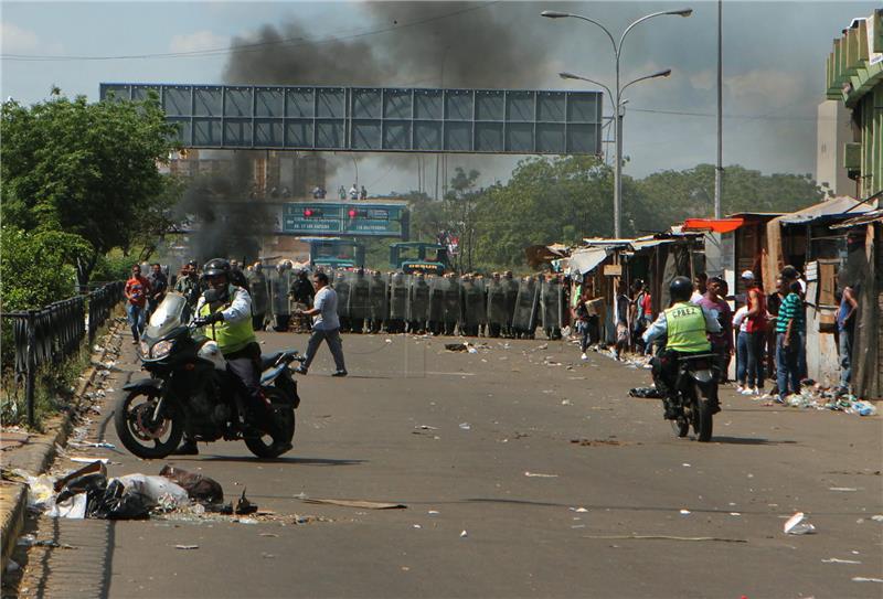 VENEZUELA CURRENCY PROTEST