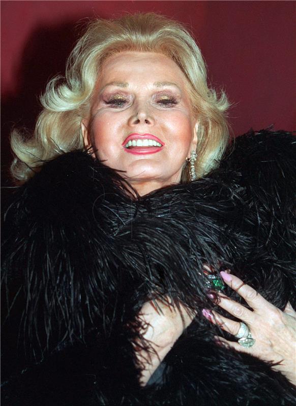 Umrla holivudska legenda Zsa Zsa Gabor 