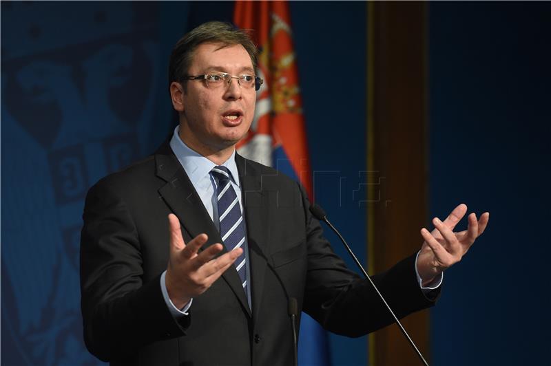 Vucic for unconditional dialogue with Plenkovic