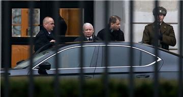 POLAND POLITICS MEETING IN PRESIDENTIAL PALACE