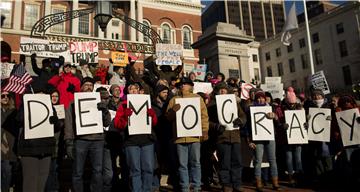 USA ELECTORAL COLLEGE PROTEST