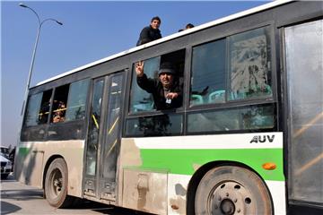 SYRIA UNREST IDLIB EVACUATION