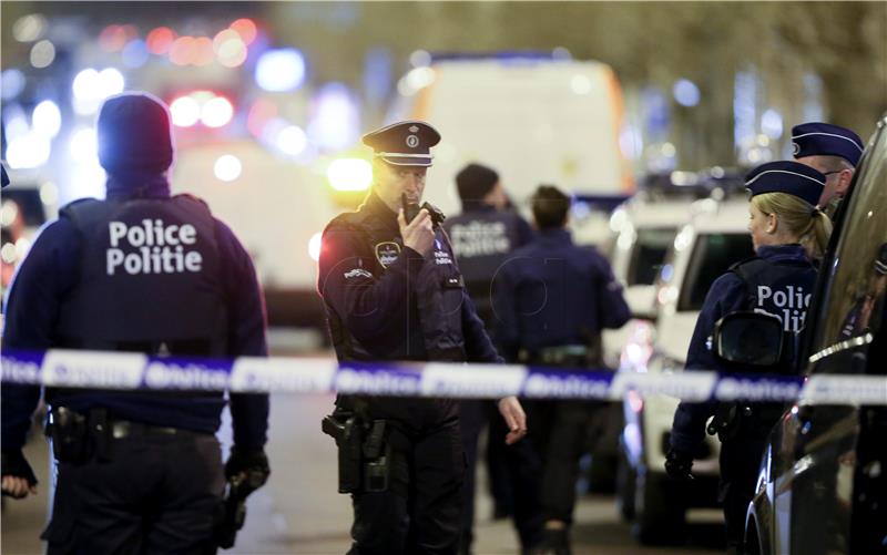 BELGIUM POLICE OPERATION IN SCHAERBEEK