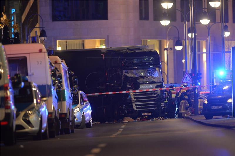 GERMANY BERLIN LORRY CRASHED INTO CHRISTMAS MARKET