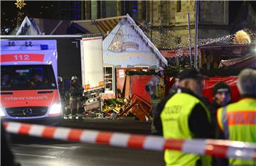 GERMANY BERLIN LORRY CRASHED INTO CHRISTMAS MARKET