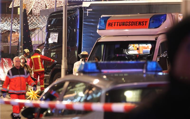 GERMANY BERLIN LORRY CRASHED INTO CHRISTMAS MARKET