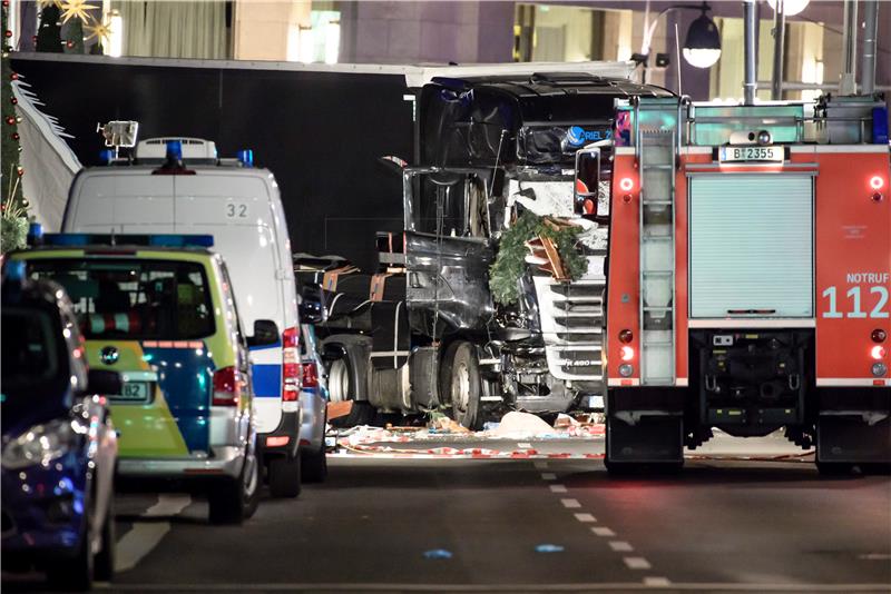 GERMANY BERLIN LORRY CRASHED INTO CHRISTMAS MARKET