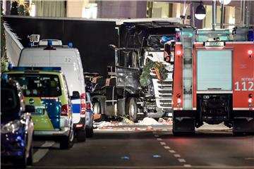 GERMANY BERLIN LORRY CRASHED INTO CHRISTMAS MARKET