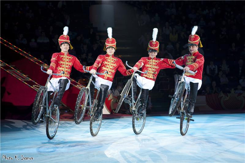 Moskovski Cirkus na ledu u siječnju u Areni Zagreb