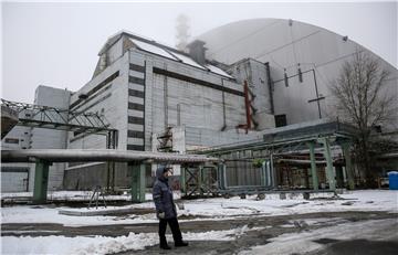 UKRAINE CHERNOBYL NEW SHELTER