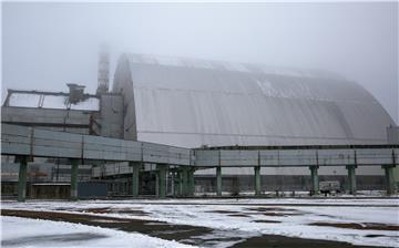 UKRAINE CHERNOBYL NEW SHELTER