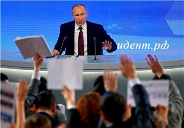 RUSSIA GOVERNMENT PUTIN PRESS CONFERENCE