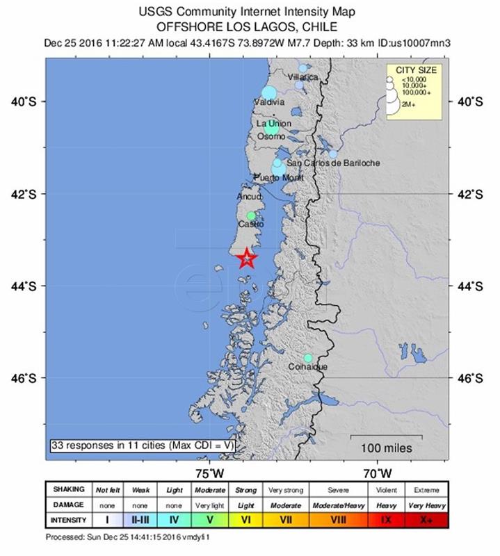 CHILE EARTHQUAKE