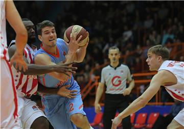 Košarkaška utakmica ABA lige između Cedevite i Crvene zvezde