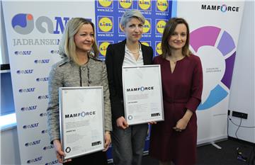 Janaf and Lidl new recipients of MAMFORCE standard