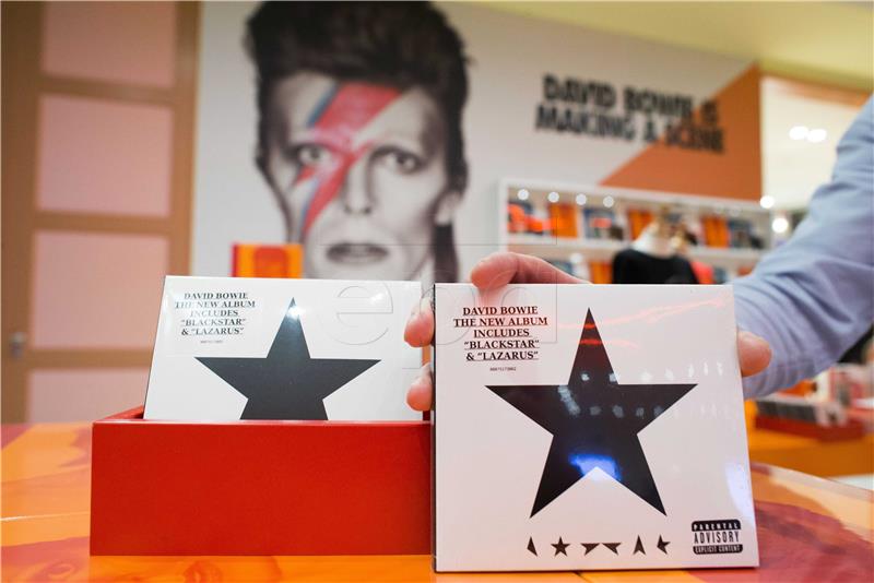 Bowiejev album "Blackstar" najprodavaniji album 2016. u Hrvatskoj