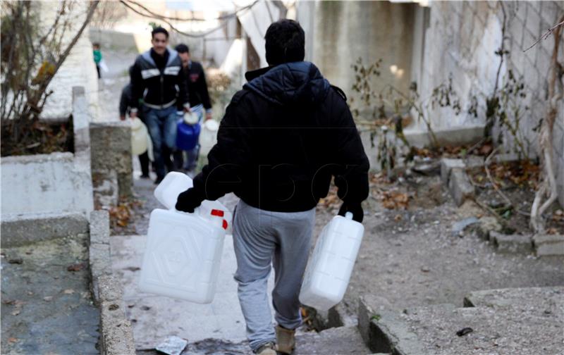 SYRIA DAMASCUS CONFLICT WATER SUPPLY