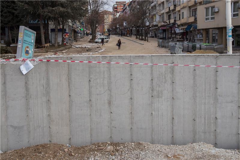 KOSOVO CONCRETE WALL