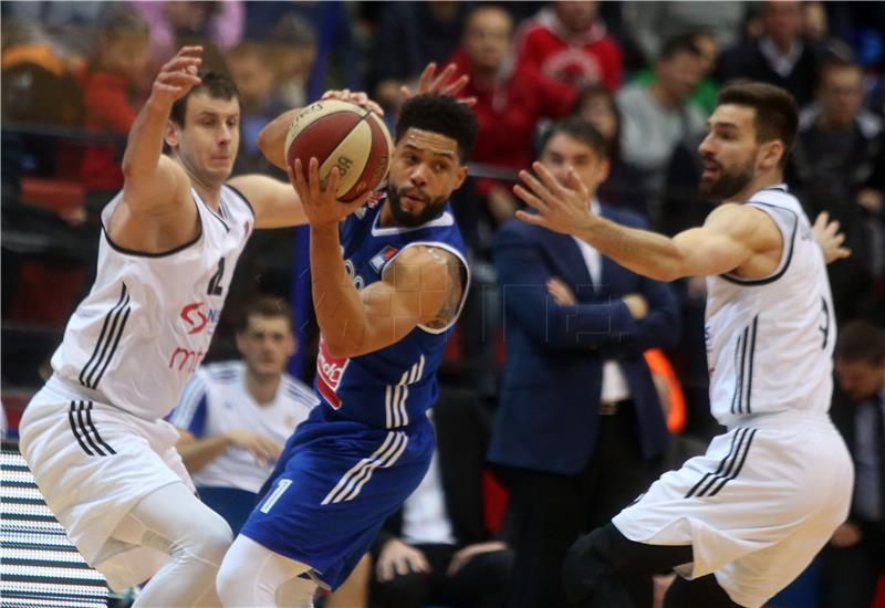 Utakmica 16. kola ABA lige Cibona - Partizan