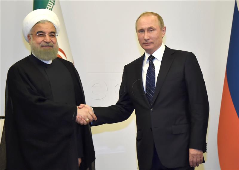 Putin i Rouhani dogovorili tijesnu suradnju radi okončanja krize u Siriji - Kremlj 