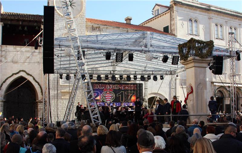 Koncert Dubrovačkog simfonijskog orkestra na Stradunu